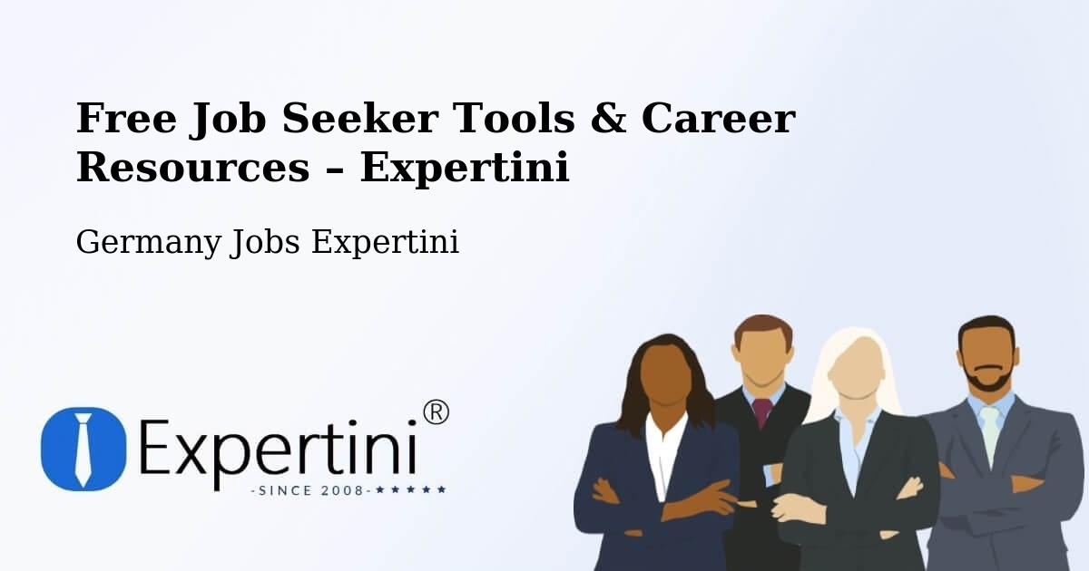 Free Job Seeker Tools & Career Resources – Taufkirchen - Taufkirchen, Germany Jobs Expertini