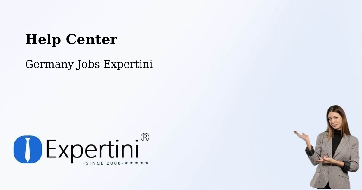 Help Center – Taufkirchen - Germany Jobs Expertini